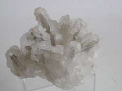 Calcit auf Bergkristall Trepca